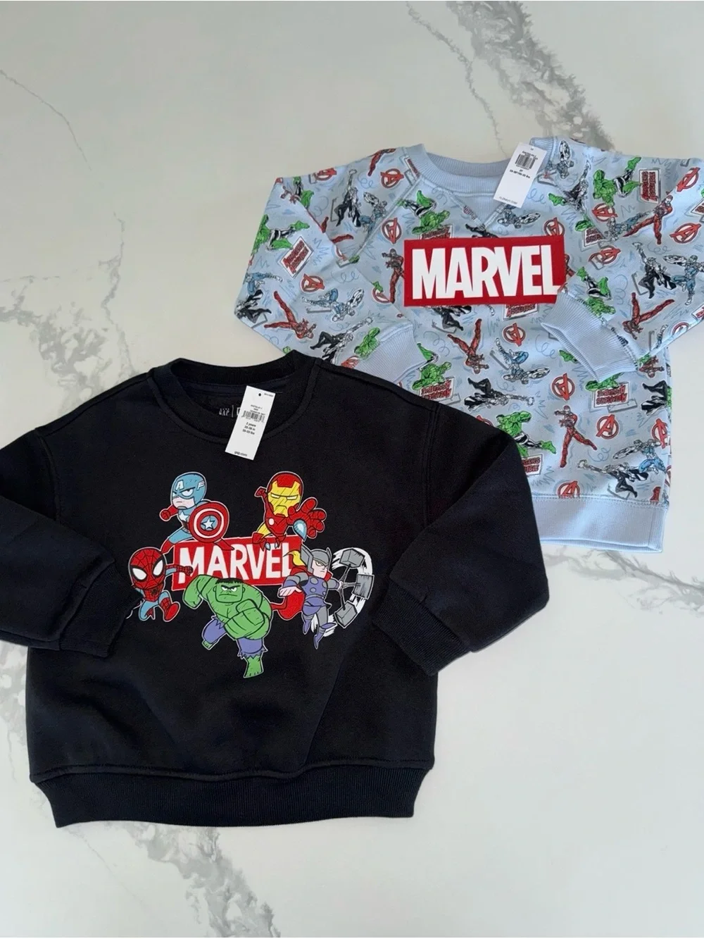 Marvel Avengers Kids’ Superhero Sweatshirt Bundle 2T